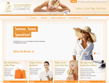 Tablet Screenshot of goldnerz.de